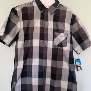 Tony Hawk Plaid collared shirt light weight